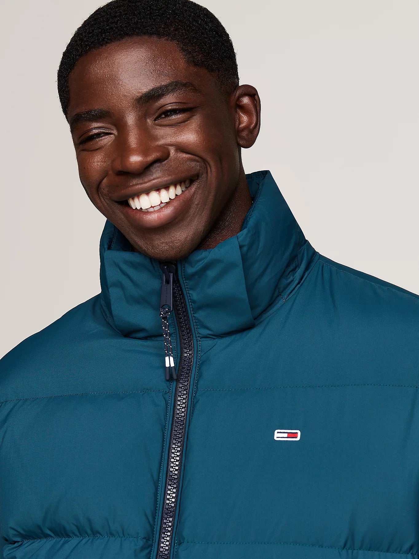 Water Repellent Down Jacket - Seawater Green