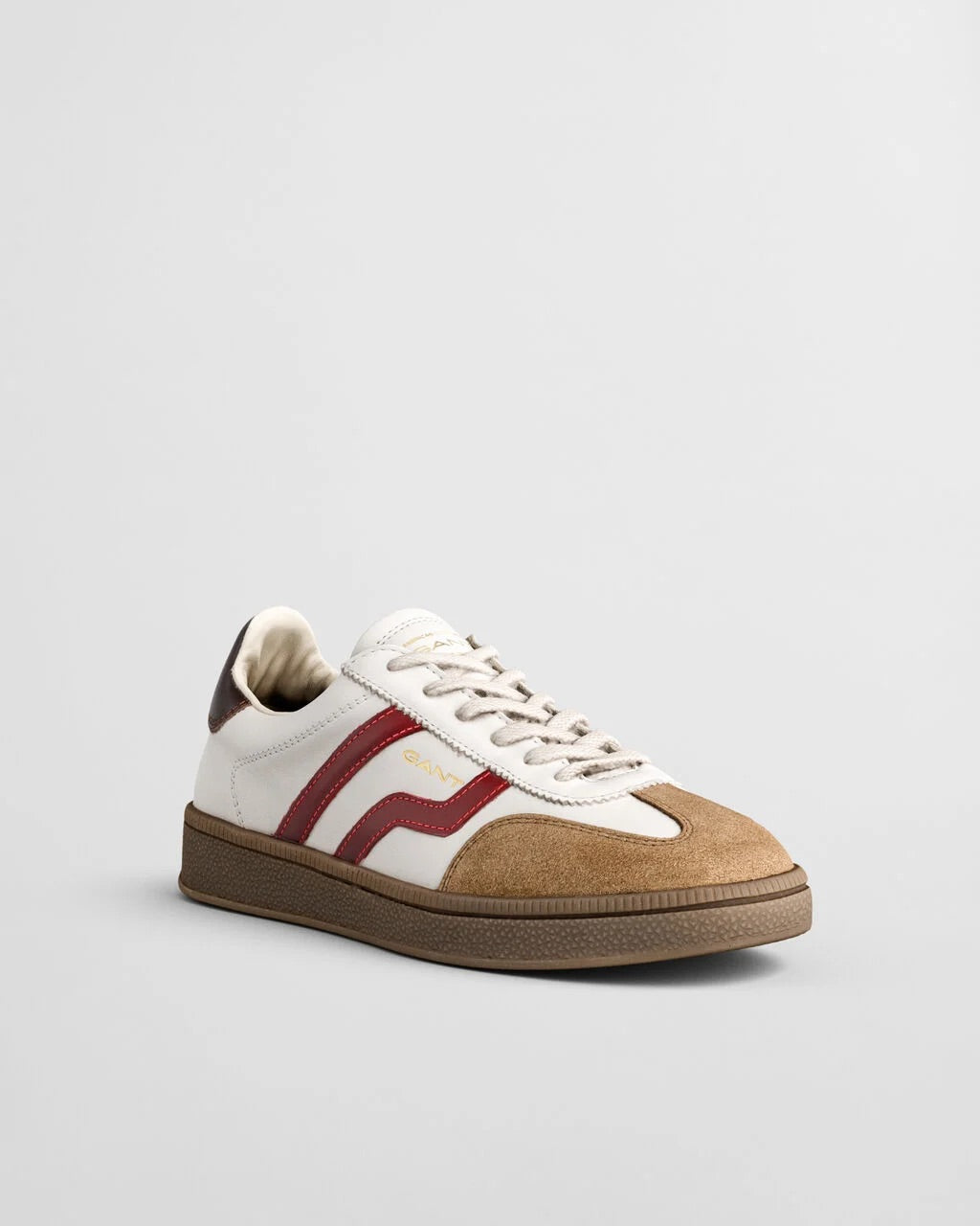 GANT Cuzima Leather Sneakers - Soft Oat