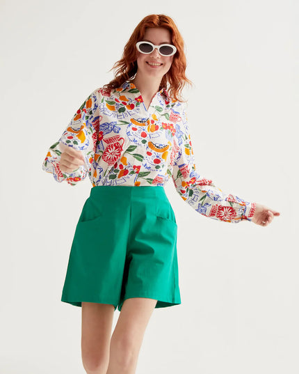 Savannah Bermuda Short - Green