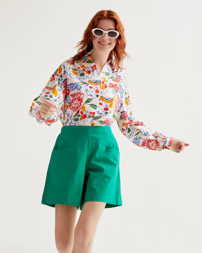 Savannah Bermuda Short - Green
