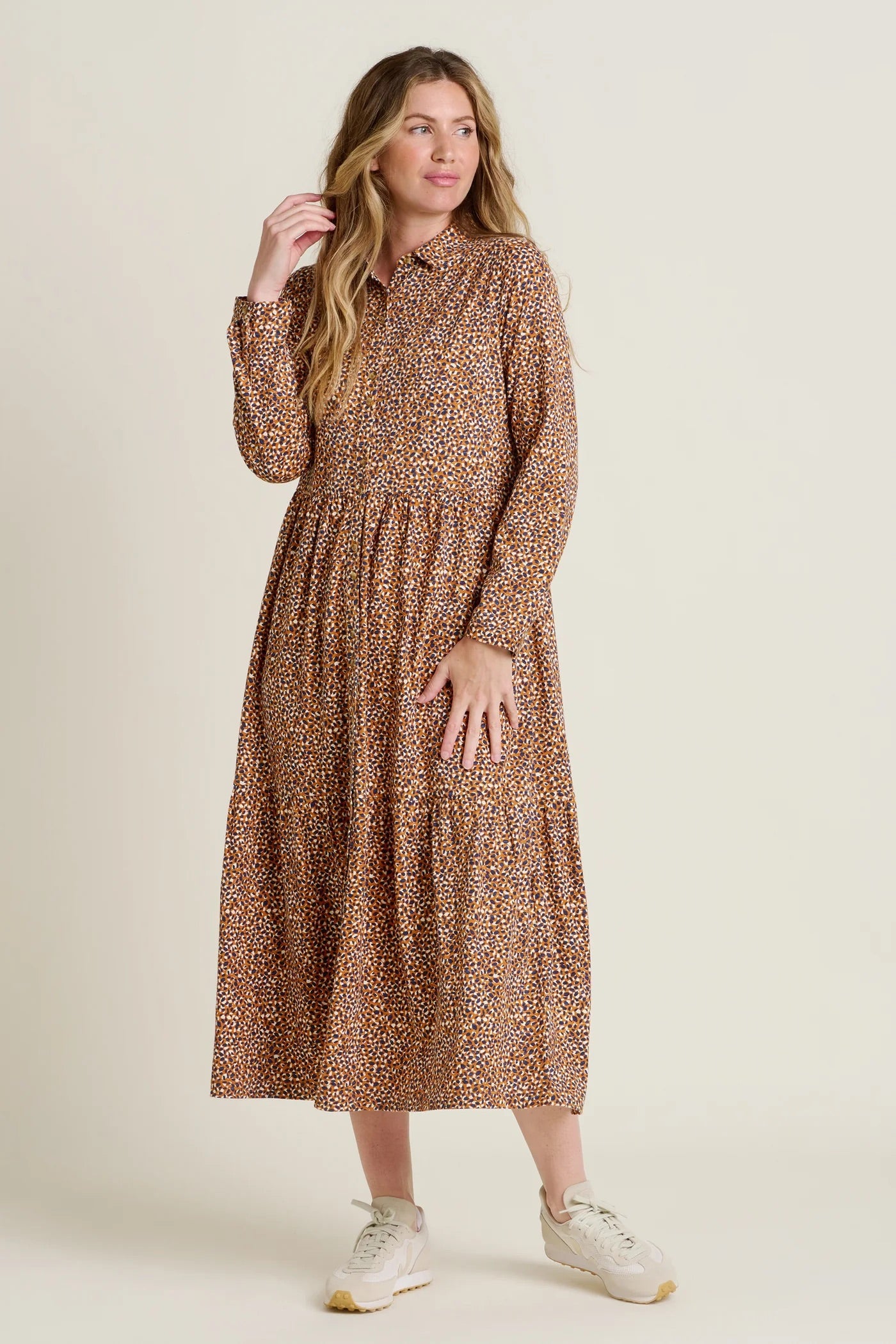 Brakeburn - Painted Spot Maxi Dress