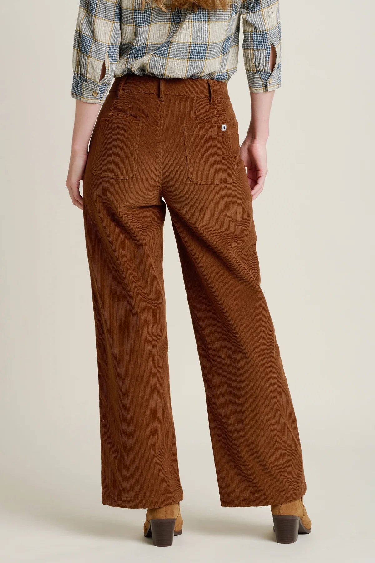 Wide Leg Cord Trouser