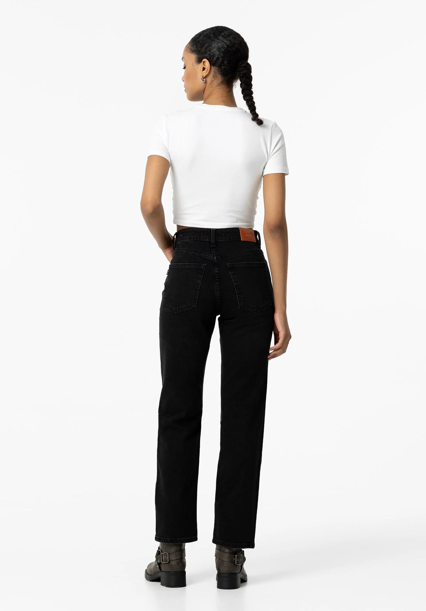 Tiffosi Straight Fit Amy Jeans - Black