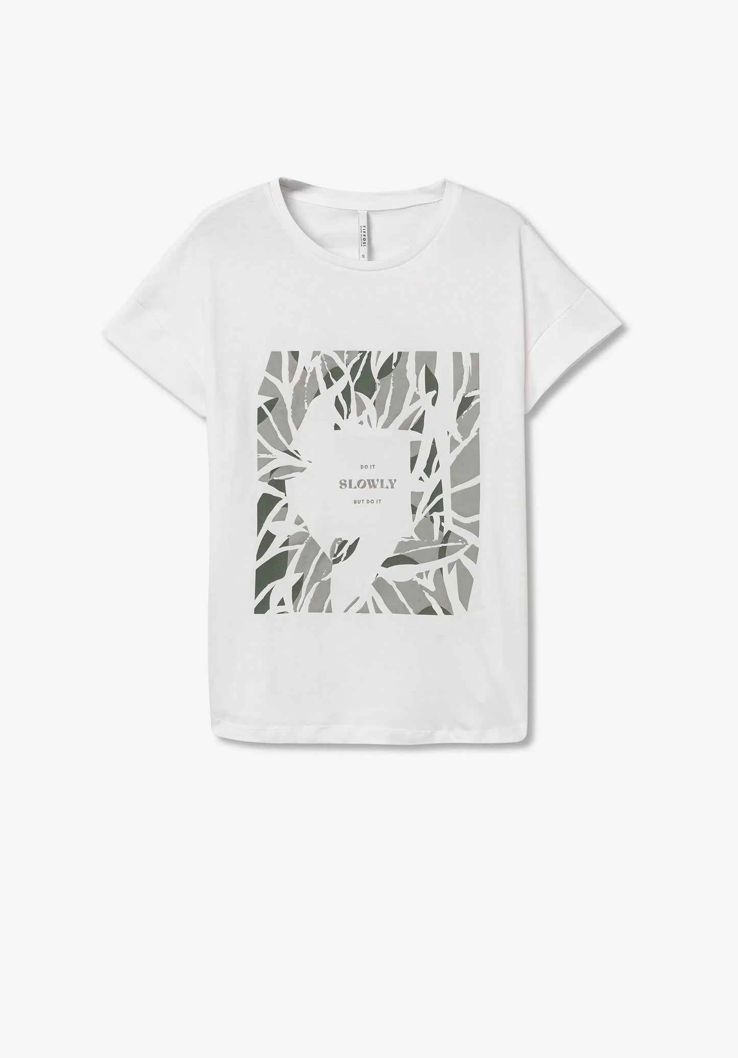 Tiffosi 'Slowly' Botanical Tee