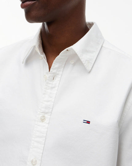 TJM Regular Oxford Shirt - Ecru