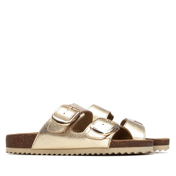 XTI 145068 Soft Cork Sandal - Rose Gold
