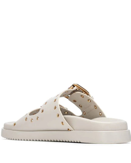 XTI 145083 Stud Buckle Sandal - Cloud