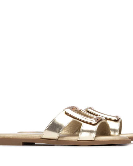 XTI 145487 Mule Sandal - Gold