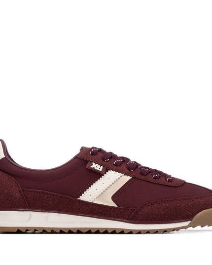 XTI Ladies Low Sneaker - Oxblood