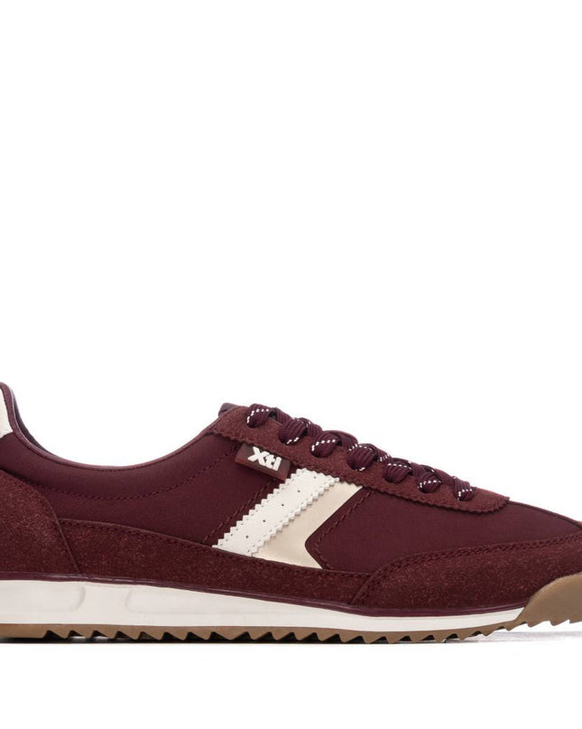 XTI Ladies Low Sneaker - Oxblood