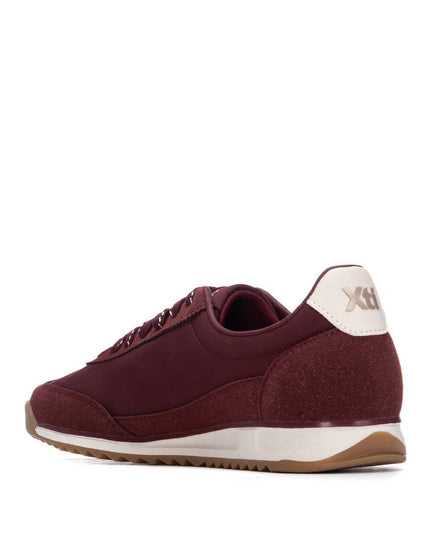 XTI Ladies Low Sneaker - Oxblood