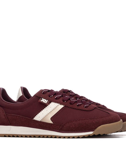 XTI Ladies Low Sneaker - Oxblood