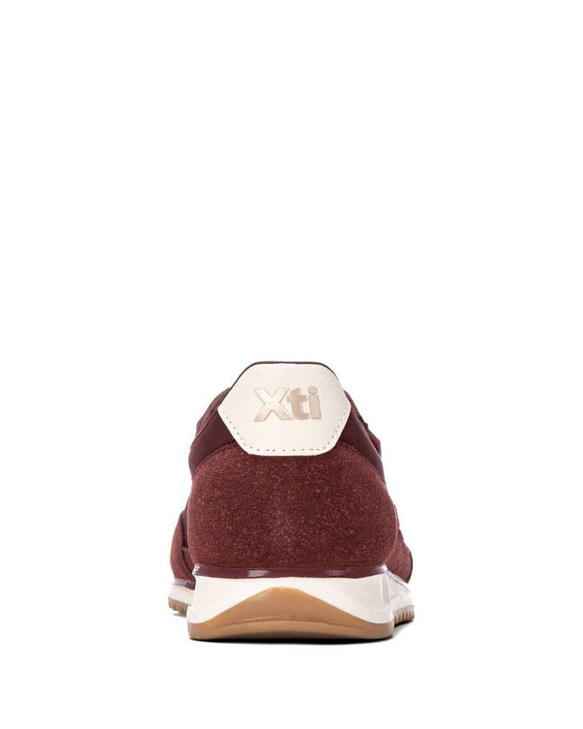 XTI Ladies Low Sneaker - Oxblood