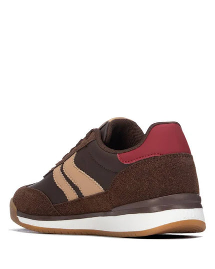 XTI - 146398 Low Retro Sneaker - Brown