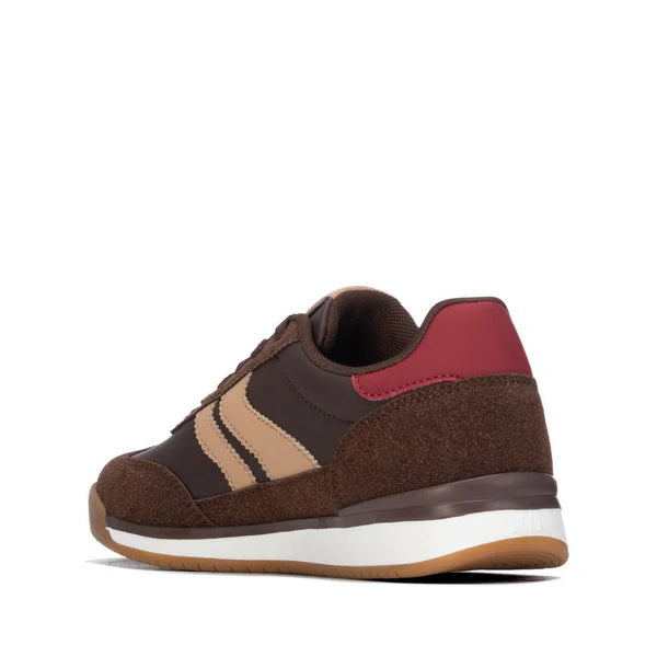 XTI - 146398 Low Retro Sneaker - Brown