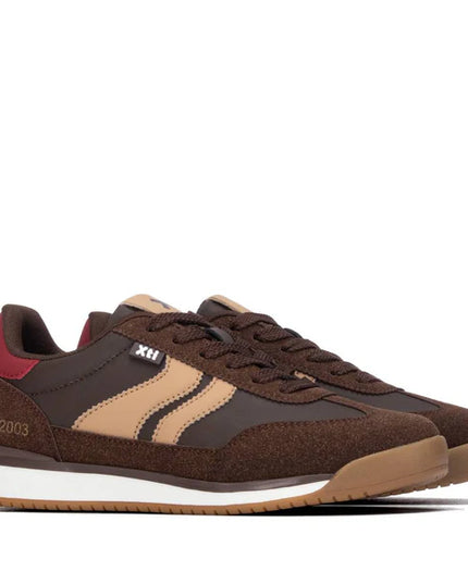 XTI - 146398 Low Retro Sneaker - Brown