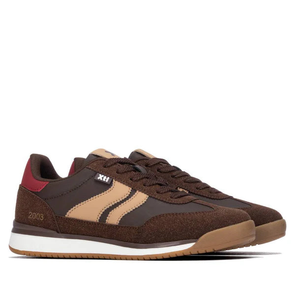 XTI - 146398 Low Retro Sneaker - Brown