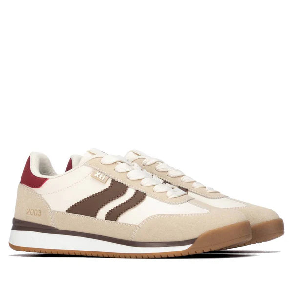 XTI - 146398 Low Retro Sneaker - Beige