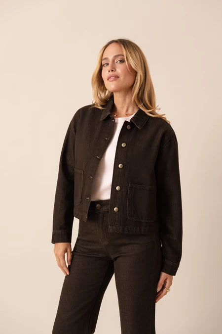 Villa Denim Jacket - Night Sky