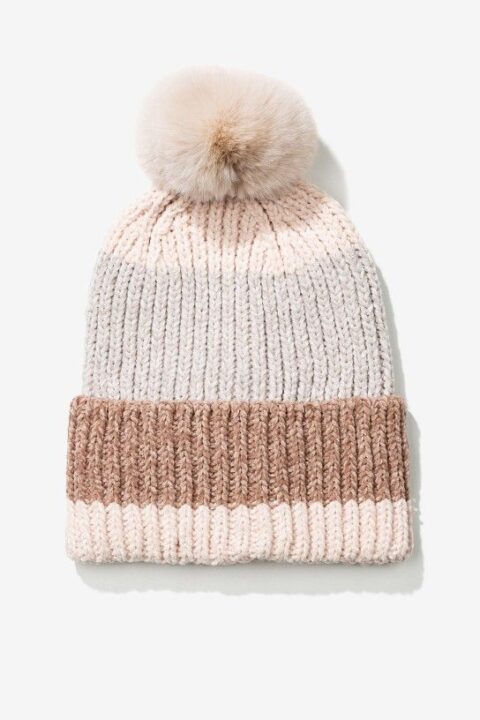 Pom Pom 'Maggie' Hat