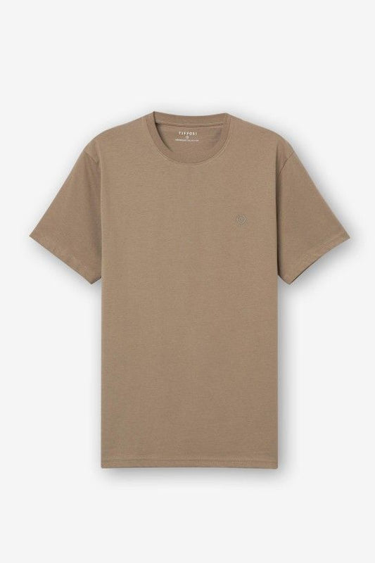 Tiffosi Barton Short Sleeve T-Shirt - 174 Beige