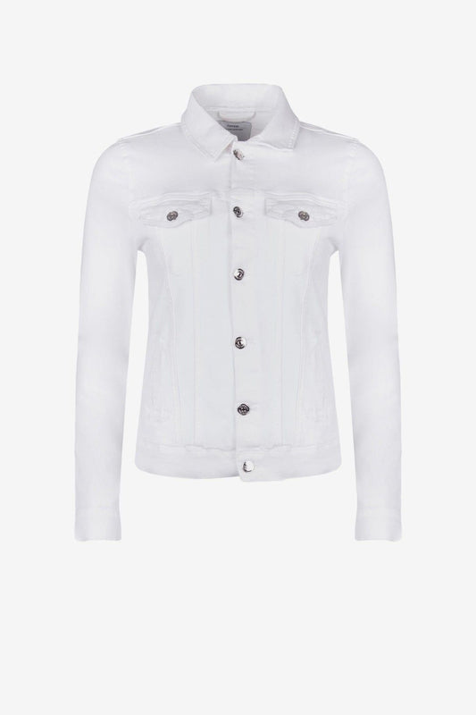 Tiffosi "Trudy" Denim Jacket - White