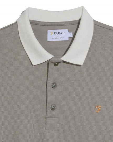 Farah Clement Textured Polo