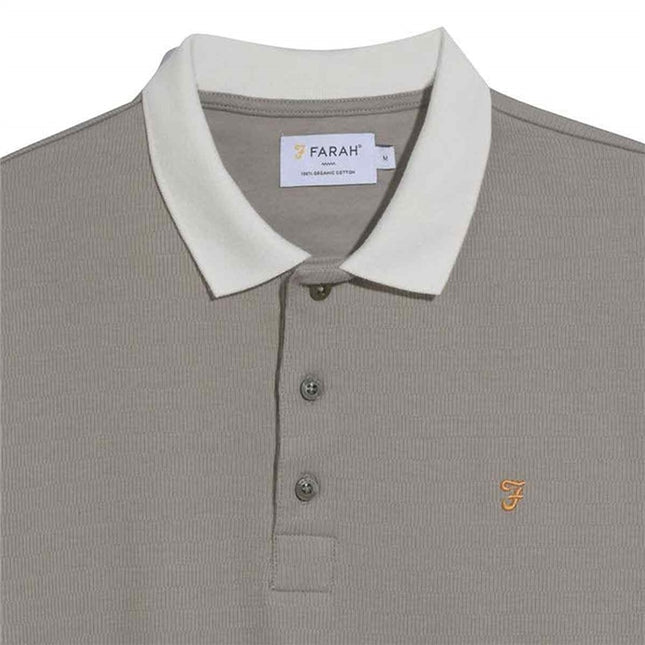 Farah Clement Textured Polo