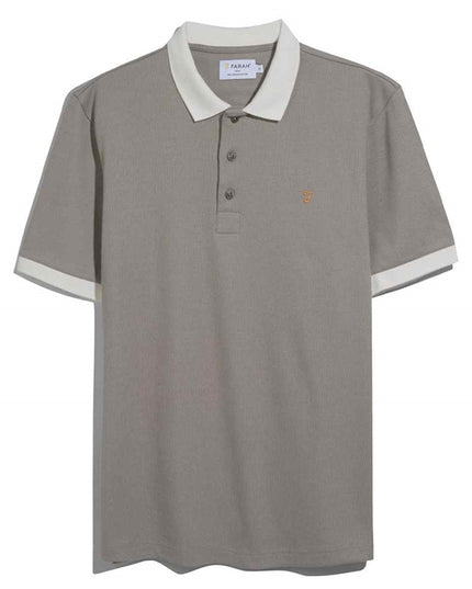Farah Clement Textured Polo