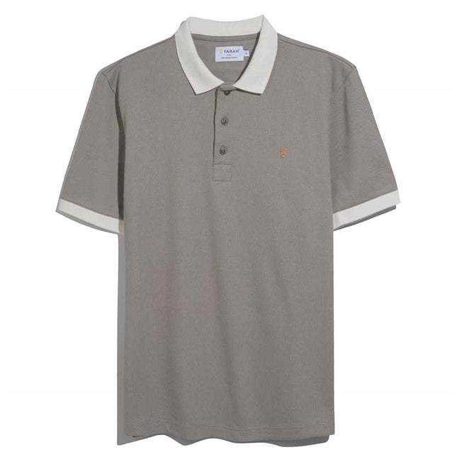 Farah Clement Textured Polo
