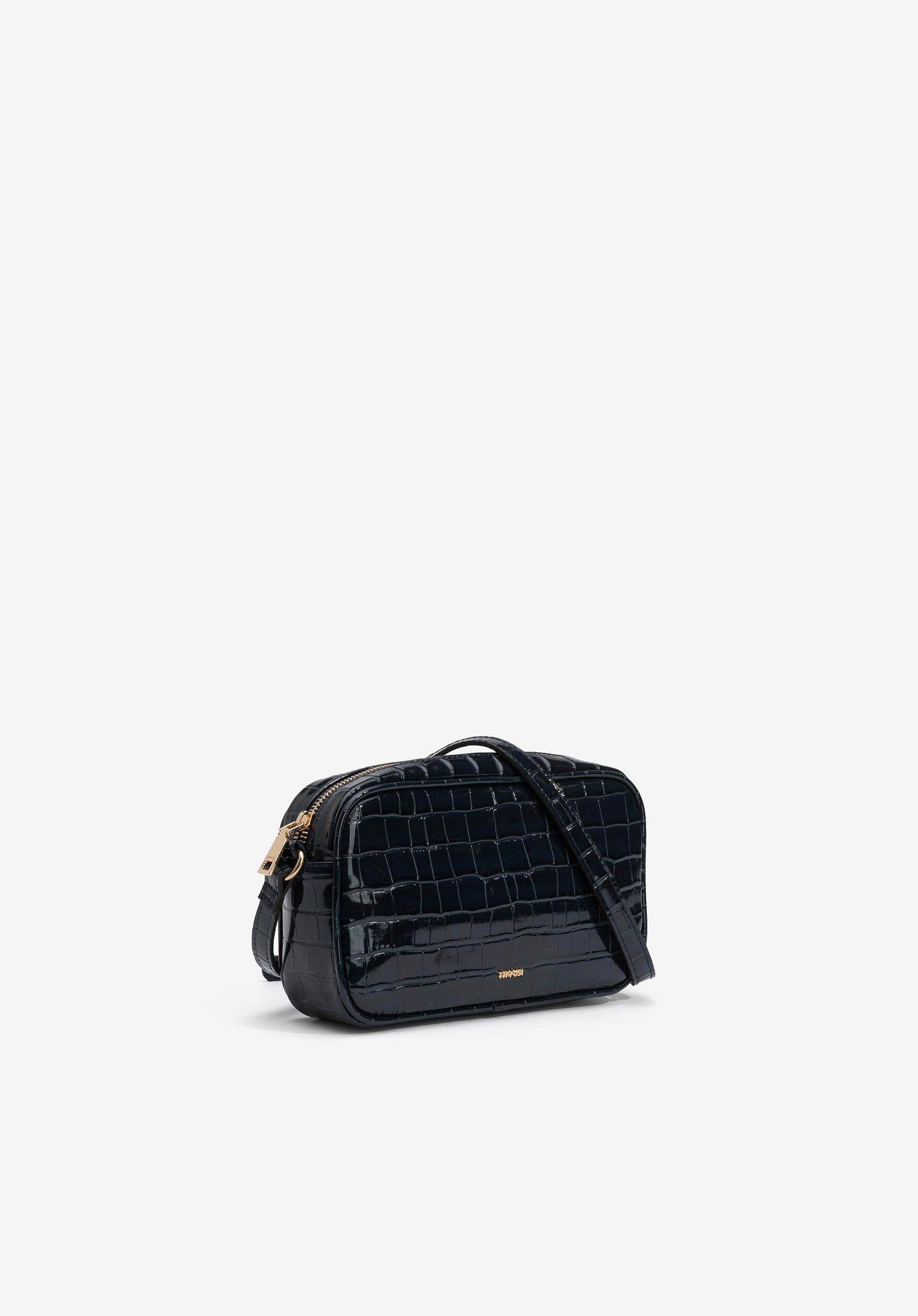 Tiffosi ' Caita' Faux Croc Bag - Dark Navy