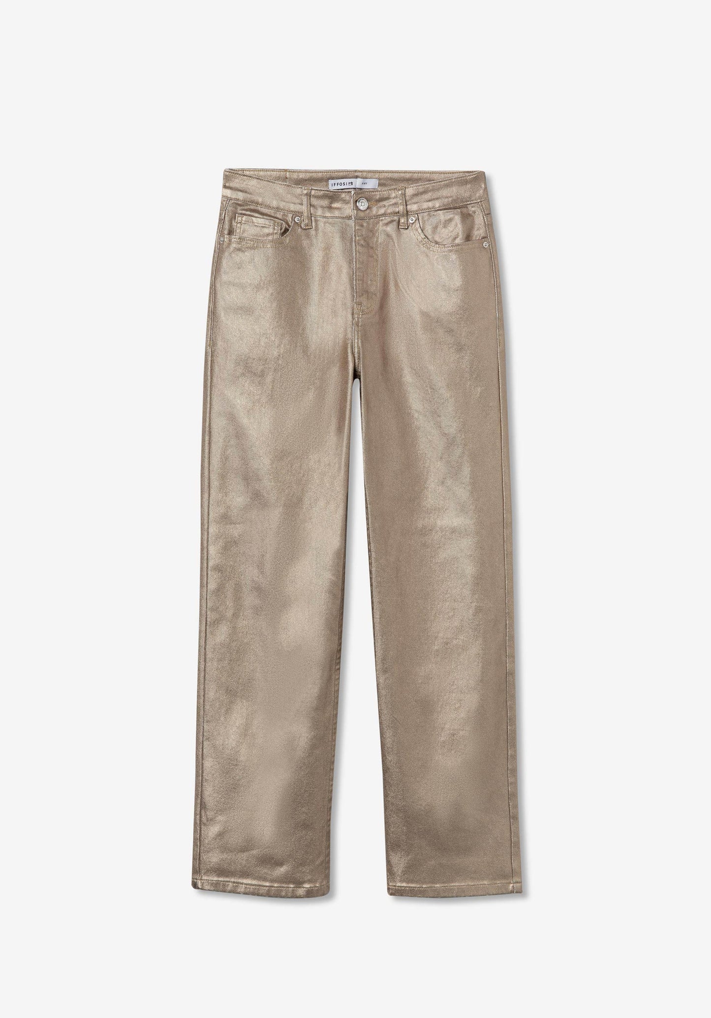 Tiffosi Metallic Straight Fit Amy Jeans