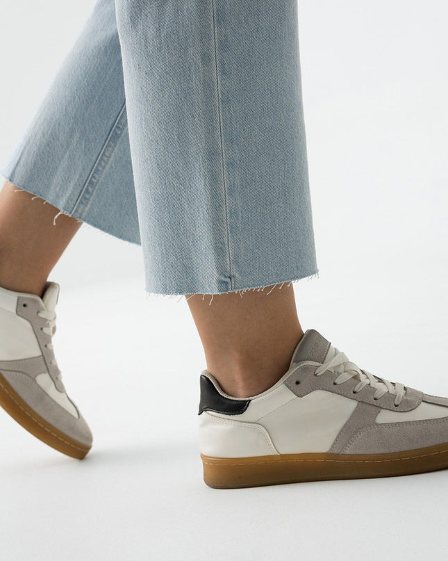 'Solange' Cropped Straight Jeans - Light Denim