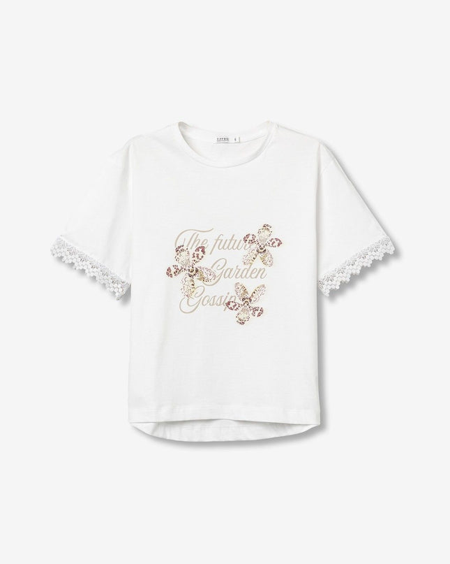 'Comfey' T-Shirt - Star White