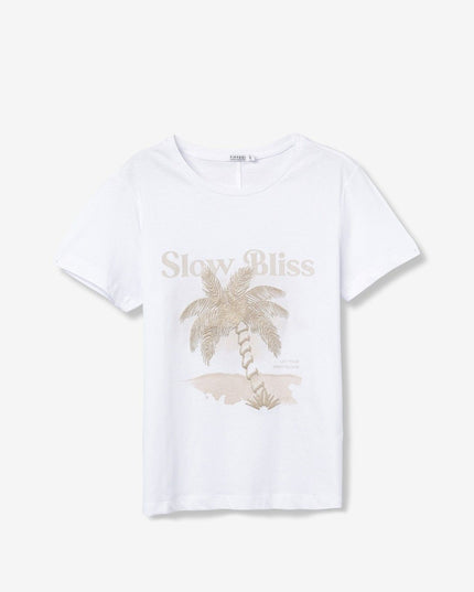 'Brandy' T-Shirt - Star White