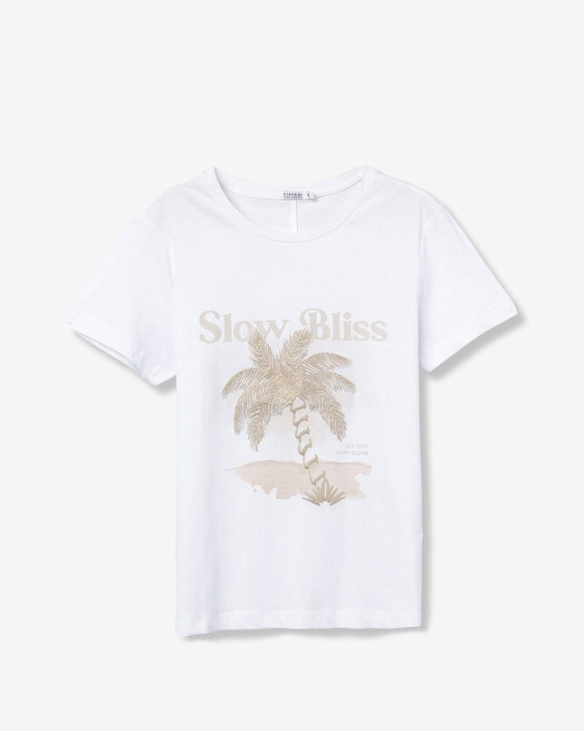 'Brandy' T-Shirt - Star White