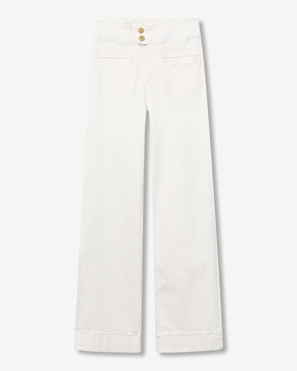 'Olivia' VB Wide Jean - White