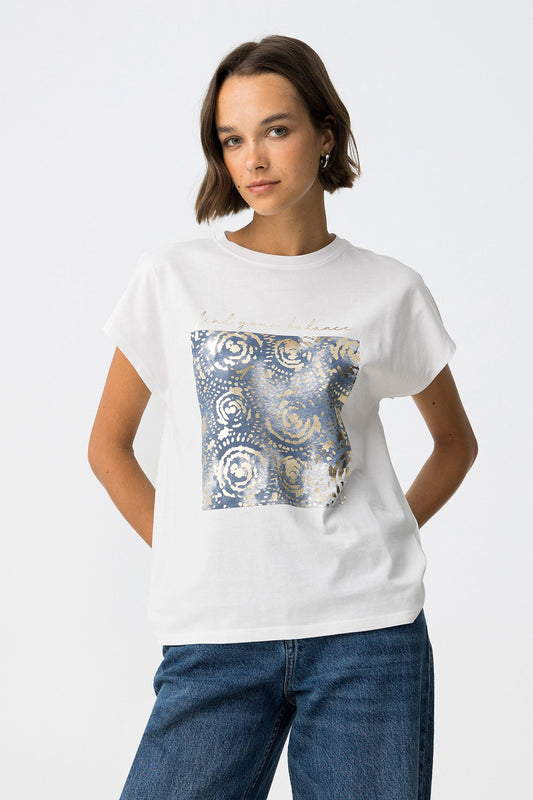 'Madrid' T-Shirt - White