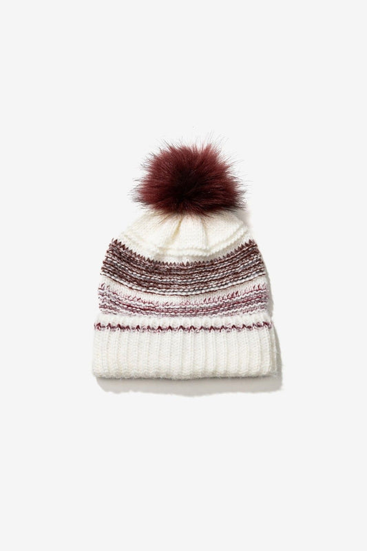 'Irene' Pom Pom Beanie
