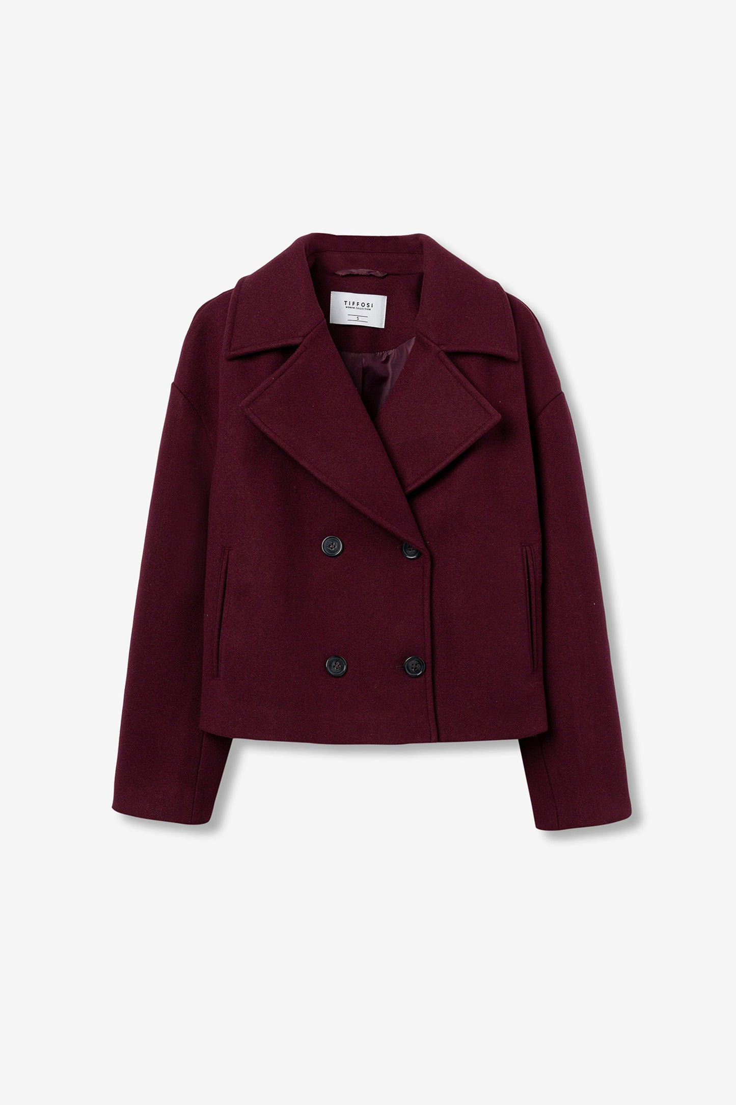 Relaxed Double Breasted Coat