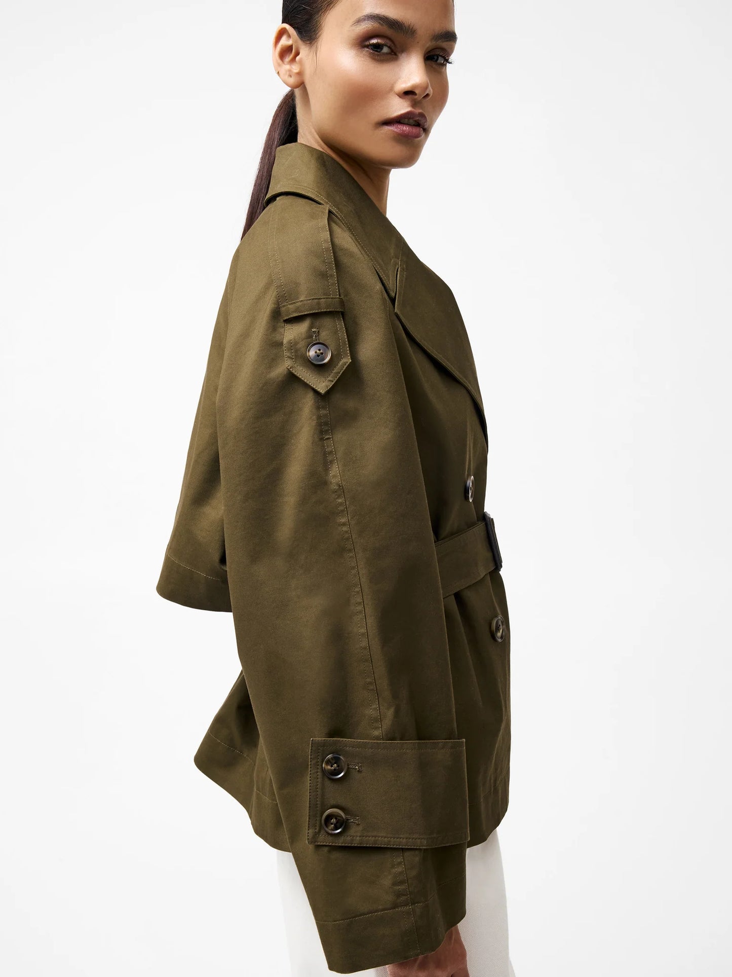 Denby Trench Coat - Khaki