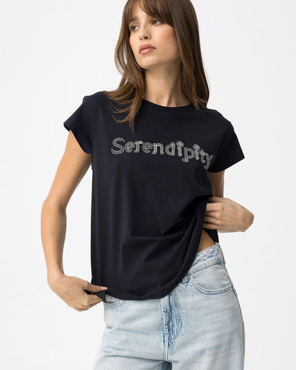 'Hillary' T-Shirt - Lyons Blue