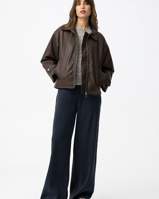 'Camelia' Trouser - Lyons Blue