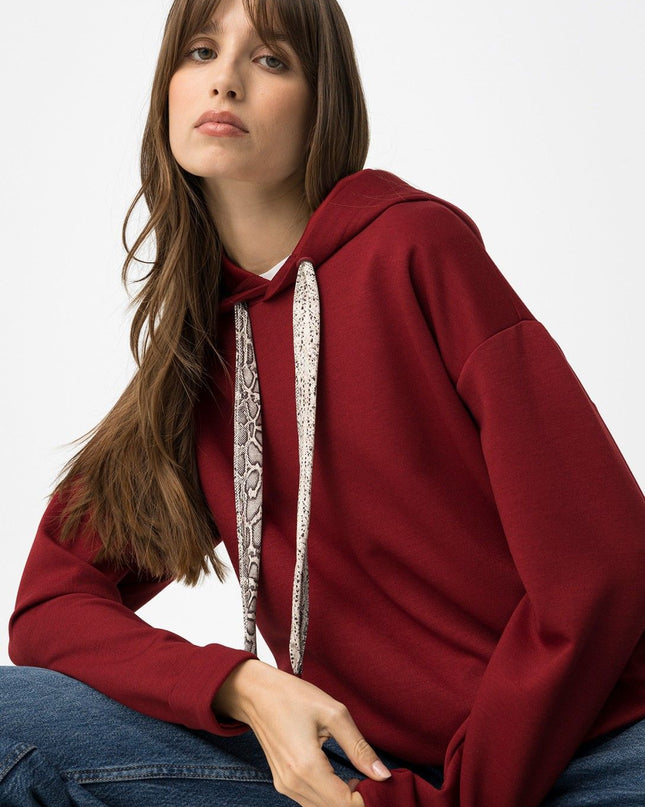 'Kenzo' Hoodie - Tibetan Red