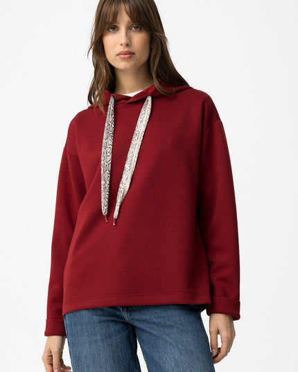 'Kenzo' Hoodie - Tibetan Red