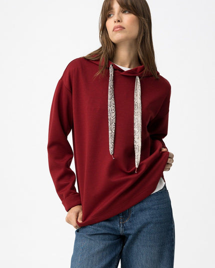 'Kenzo' Hoodie - Tibetan Red