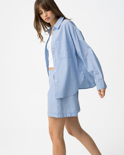 'Lecas' Shirt - Baby Blue