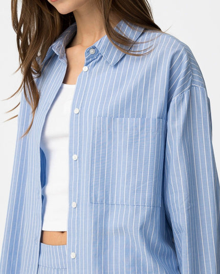'Lecas' Shirt - Baby Blue