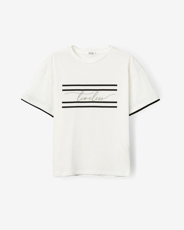 'Milos' T-Shirt - Star White