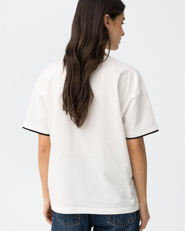 'Milos' T-Shirt - Star White